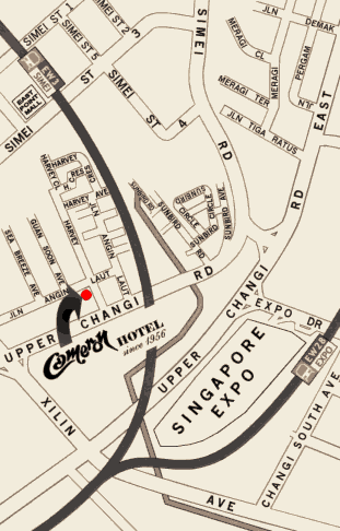 Cameron Hotel Close Up Map
