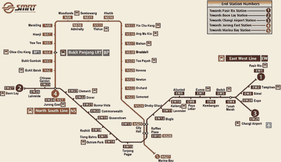MRT Map - 2000